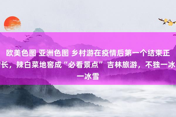 欧美色图 亚洲色图 乡村游在疫情后第一个结束正增长，辣白菜地窖成“必看景点” 吉林旅游，不独一冰雪